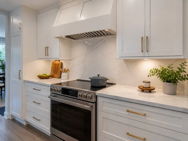 Luxury white range wall