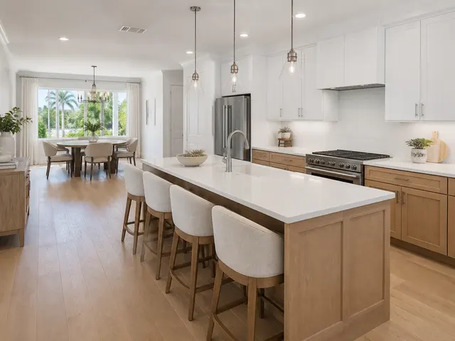 Luxury two-tone kitchen