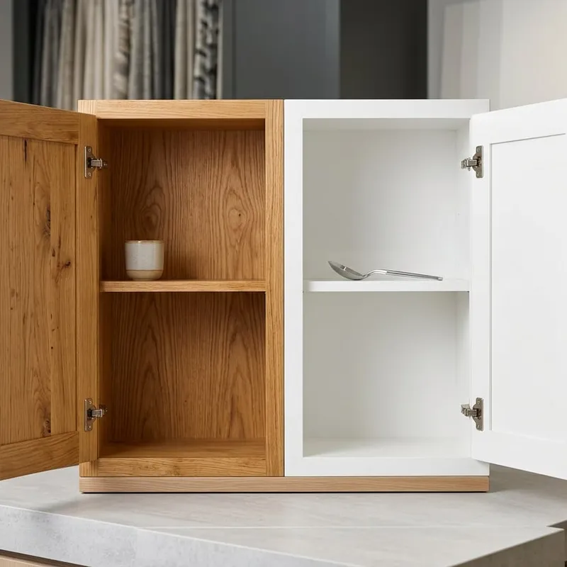 Cabinet box interior